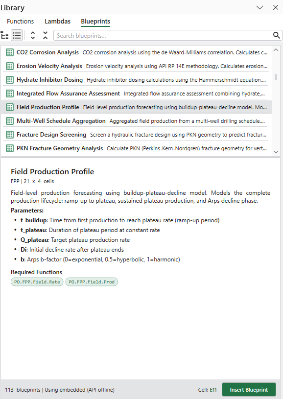Blueprint Manager